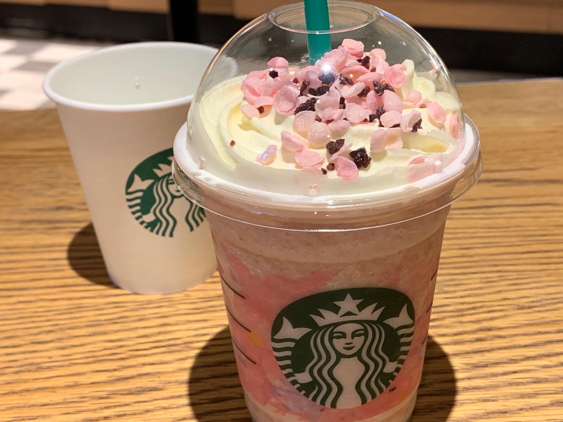 Starbucks Singapore Azuki Creme Blossom Frappuccino